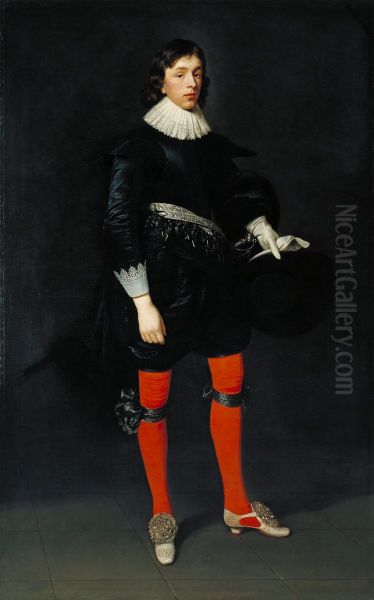 Portrait of James Hamilton, Earl of Arran, Later 3rd Marquis and 1st Duke of Hamilton, Aged 17 - view 1