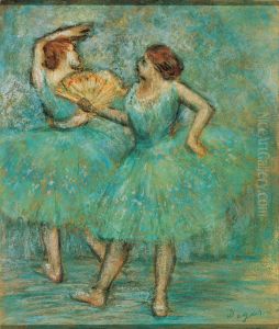 Two Dancers by Edgar Degas