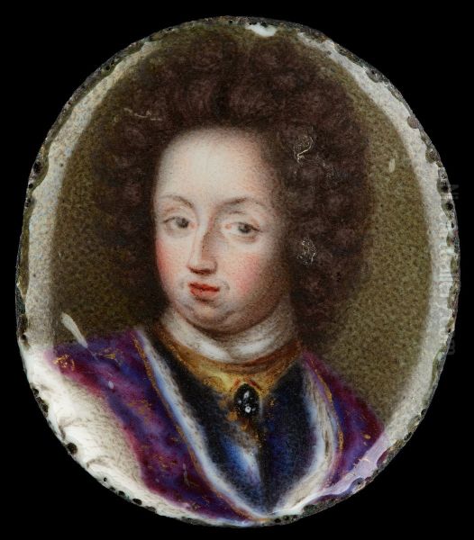 Miniature portrait of Charles XI, King of Sweden 1660-1697 - view 1