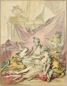 The Pasha in His Harem, c. 1735-1739 by Francois Boucher