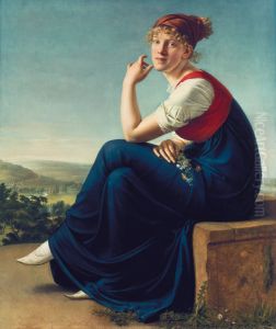 Bildnis der Heinrike Dannecker by Gottlieb Schick