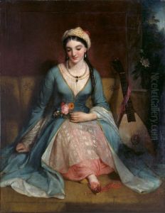 A Young Greek WomanPolski:Mloda Greczynka by Henry William Pickersgill