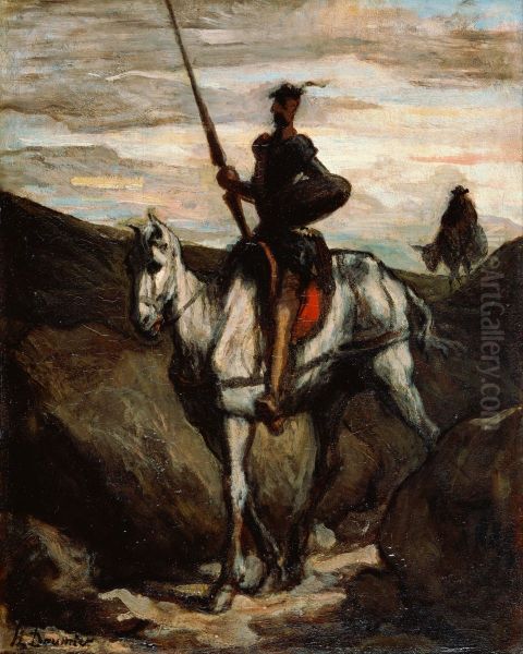 Don Quixote in the Mountains - view 1