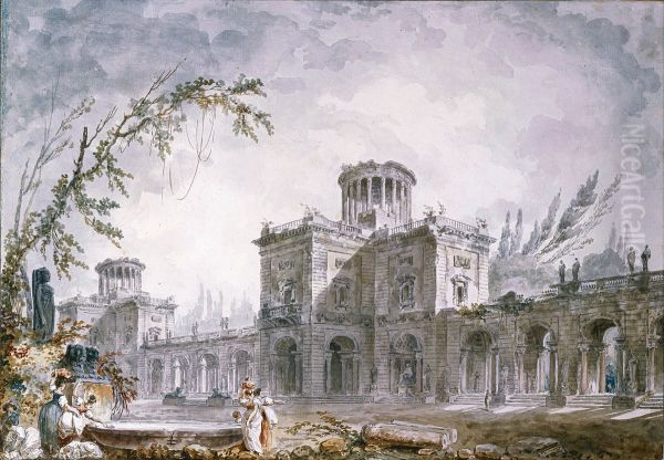 Architectural Fantasy, 1760 - view 1
