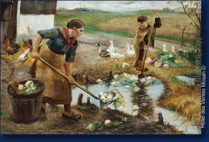 La Laveuse Denavets by Evariste Carpentier