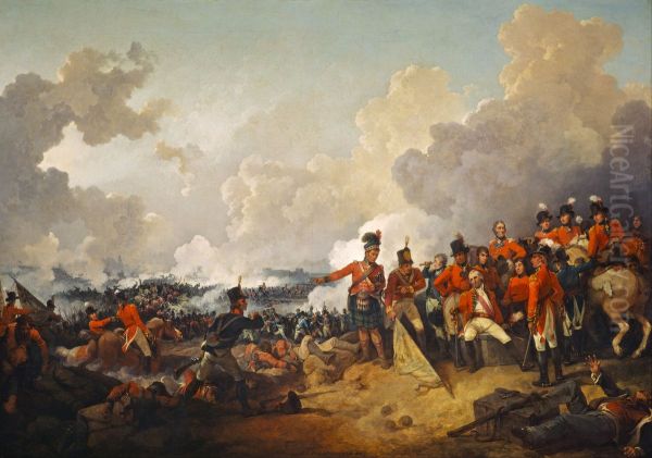 The Battle of Alexandria, 21 March 1801Francais :Labataille de Canopeou bataille d'Alexandrie, 21 mars 1801. - view 1