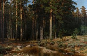 Ship Grove by Ivan Shishkin