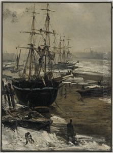 The Thames in Ice