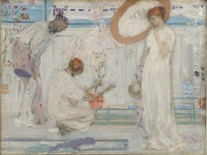 Three Girls by James McNeill Whistler