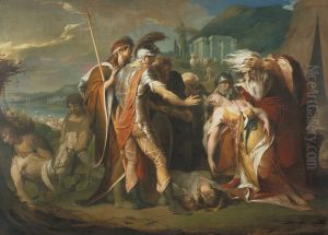 King Lear Weeping over the Dead Body of Cordelia