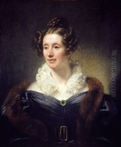 Mary Fairfax, Mrs William Somerville, 1780 - 1872. Writer on science by Thomas Phillips