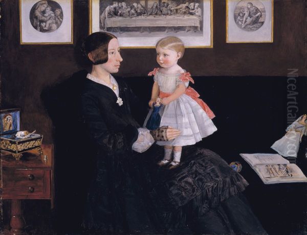 Mme James Wyatt Jr et sa Fille Sarah - view 1