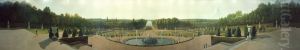 Panoramic View of the Palace and Gardens of Versailles