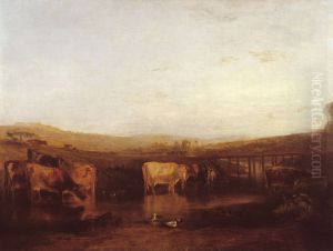 Union of the Thames and Isis ('Dorchester Mead, Oxfordshire) by J. M. W. Turner