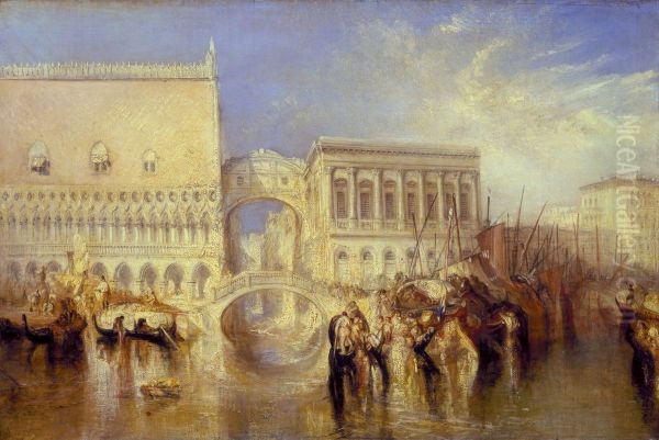 Venice, the Bridge of Sighs - view 1