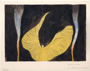 Loie Fuller in the Dance "The Archangel", 1902 by Koloman Moser