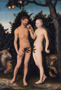 Adam und Eva im Paradies (Sundenfall)