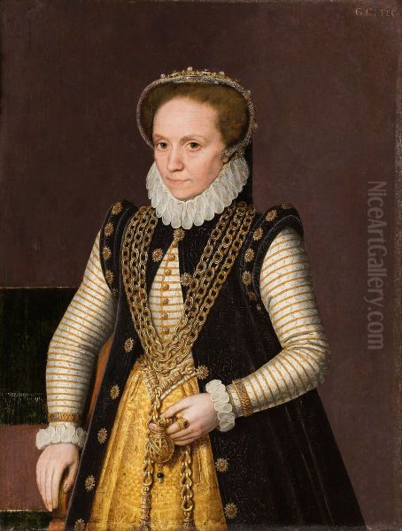 Portrait of an unknown French Noblewoman - view 1