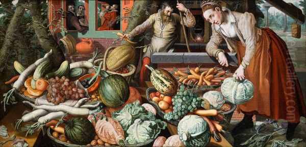 Market Scene - view 1