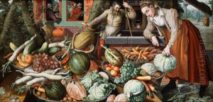 Market Scene by Pieter Aertsen