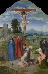 The Crucifixion by Quinten Metsys