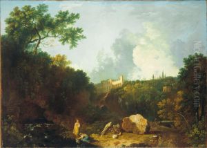 Distant View of Maecenas' Villa, Tivoli