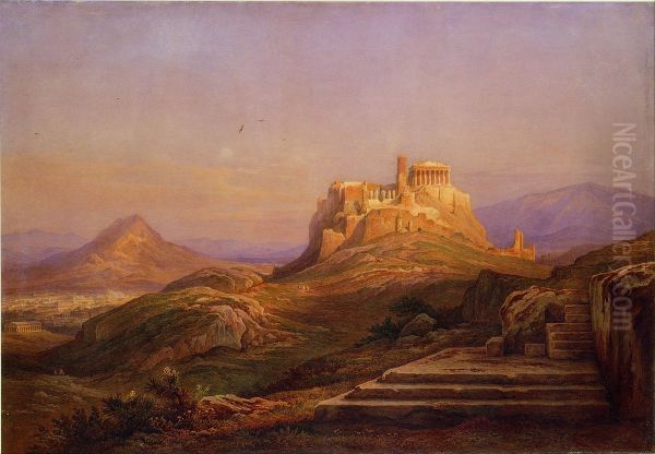 View of the Acropolis from the Pnyx - view 1