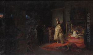 The ransom of Atahualpa by Carlos Baca-Flor