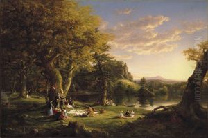 Piknik by Thomas Cole