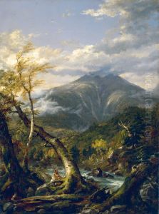 Indian Pass by Thomas Cole