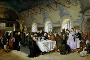 <<Trapeza>> by Vasily Perov