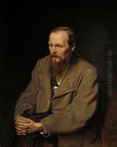Portrait of Fedor Dostoyevsky by Vasily Perov
