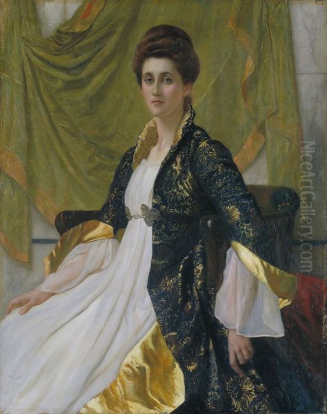 Portrait of Mrs Ernest Moon - view 1