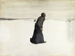Kuoleman vaellus by Magnus Enckell