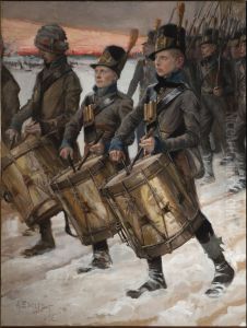 March of the Bjorneborgers; March of thePori Regiment by Albert Edelfelt