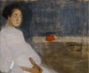 Kostymbild I by Helene Schjerfbeck