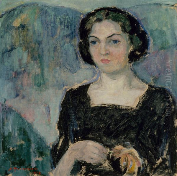 Portrait of Mrs Bertha Stenman - view 1