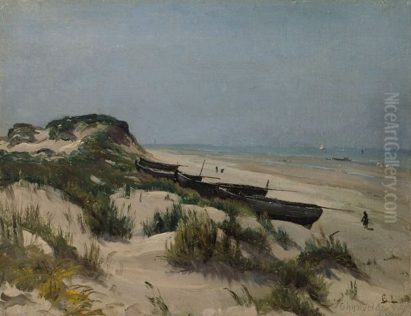Boats on the Shore - view 1