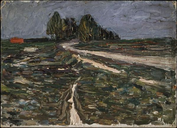 Poplars - view 1