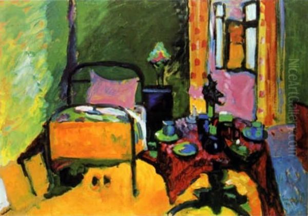 Bedroom in Aintmillerstrasse - view 1