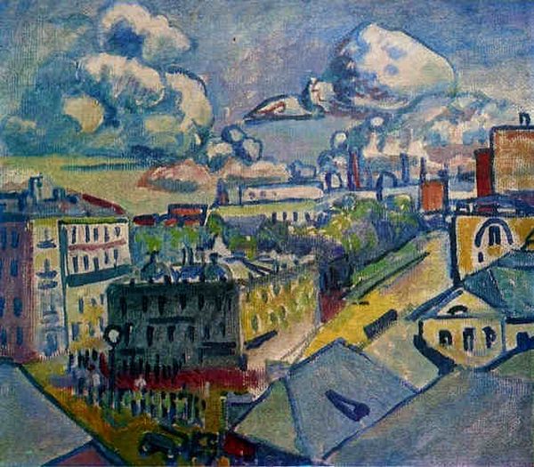 Moscow, Zubovskaya Square, Study - view 1