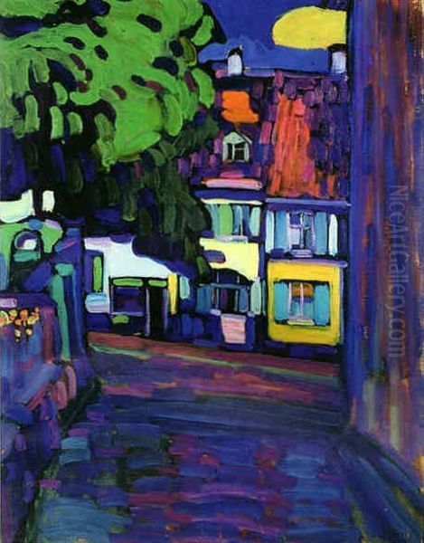 Houses in Murnau on Obermarkt - view 1