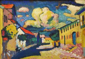 Murnau, A Village Street by Wassily Kandinsky