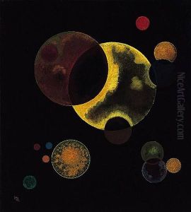 Heavy Circles by Wassily Kandinsky