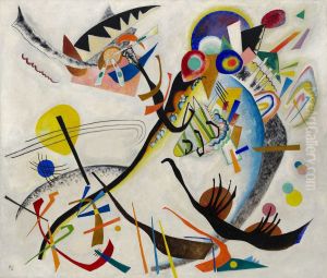 Blue Segment by Wassily Kandinsky