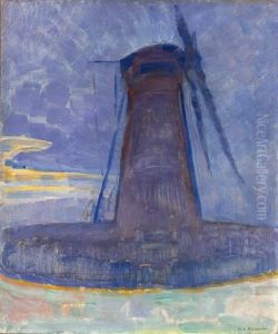 Molen bij Domburg by Piet Mondrian