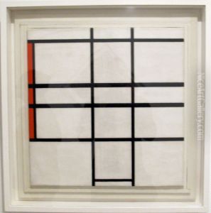 B by Piet Mondrian