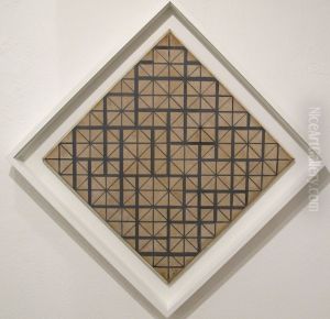 Composition with grid 4 by Piet Mondrian