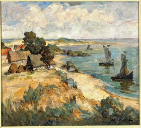 Lagoon Landscape near Purwin - view 1