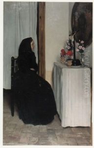 La Vidua by Ramon Casas
